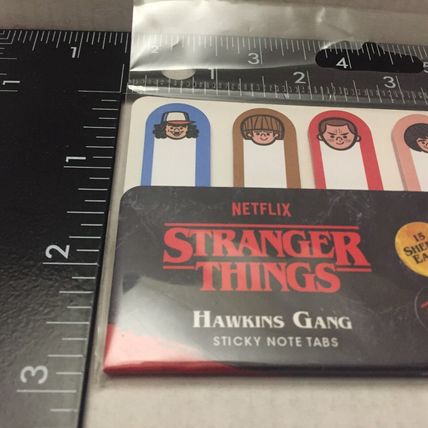 NEW Stranger Things Hawkins Gang Sticky Note Tabs - 90 Stickers