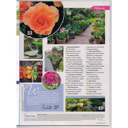 Woman's Weekly Gardening Magazine June 2018 Living Series