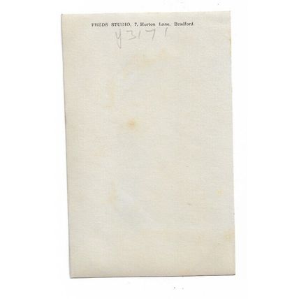 Freds Studio, Horton Lane, Bradford, Yorkshire, Social History, RP Postcard