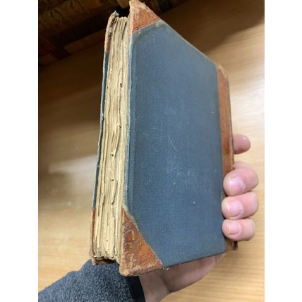 1887 LORD LYTTON "PELHAM" FICTION ANTIQUE FINE BINDING HARDBACK BOOK (P4)
