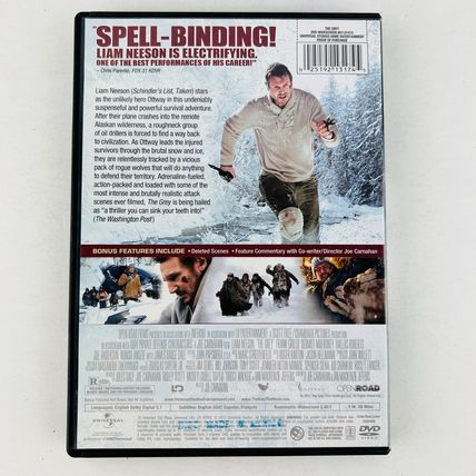 The Grey DVD Liam Neeson, Dermot Mulroney