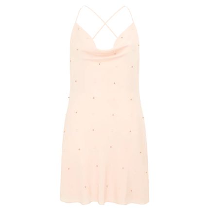 AGENT PROVOCATEUR Silk Shimmee Short Slip BNWT