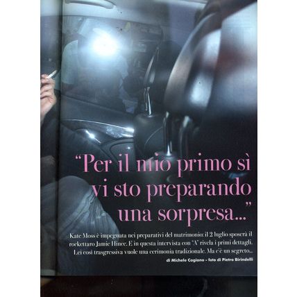 ANNA Magazine Italy 2011 KATE MOSS COVER KIRSTEN DUNST, AL GORE and More EXC