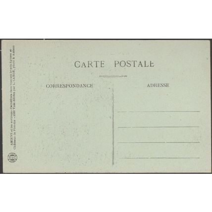 Rue Veuve Thibauville, Moreuil, c.1910 - Caron CPA