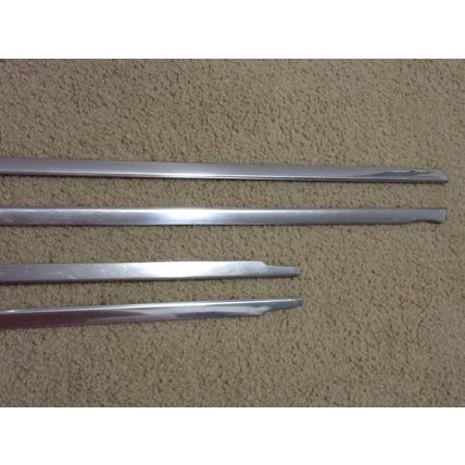 1967 67 Plymouth Satellite Beltline Window Trim OEM 4 pc GTX