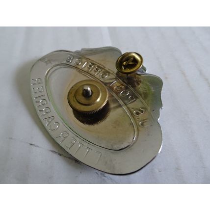 US Post Office #28 Letter Carrier Hat Badge - Pin - Vintage Pin