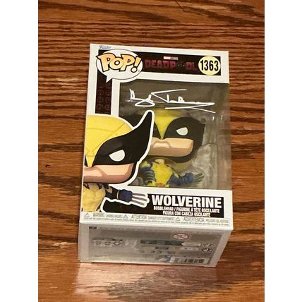 Funko Pop! Marvel: Wolverine #1363 Facsimile Laser Autographed (Box & Protector)