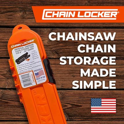 Original Chainsaw Chain Storage - Universal Portable Saw Chain Holder Case for A