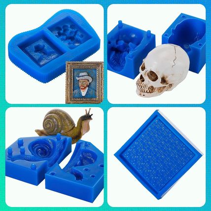 BBDINO Silicone Mold Making Kit 30A, Mold-Making Silicon Rubber 1 Gallon/10 Lbs/