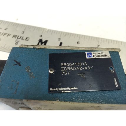 NEW REXROTH HYDRAULIC ZDR6DA2-43/75Y RR00410813 00003844 VALVE,FM