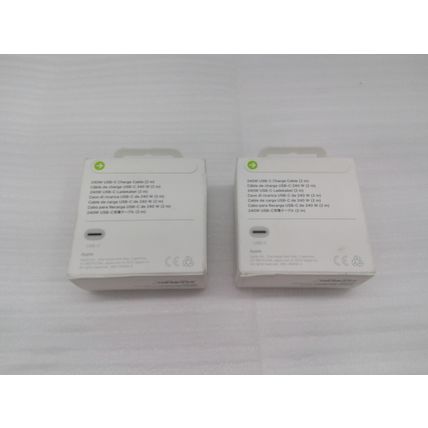 Lot of 2 New Apple 240W USB-C Braided Charge Cable 2m MU2G3AM/A A2794 Sealed