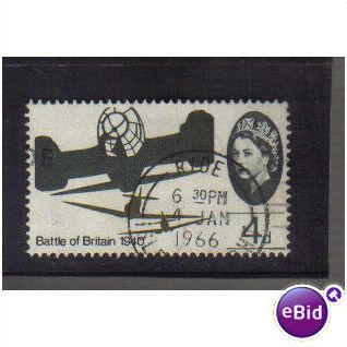1965 GB BATTLE OF BRITAIN 4D F/U SG 674