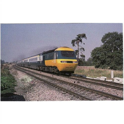 Railway Postcard BR Class 253 HST 253001 ASHBURY 1976 InterCity 125