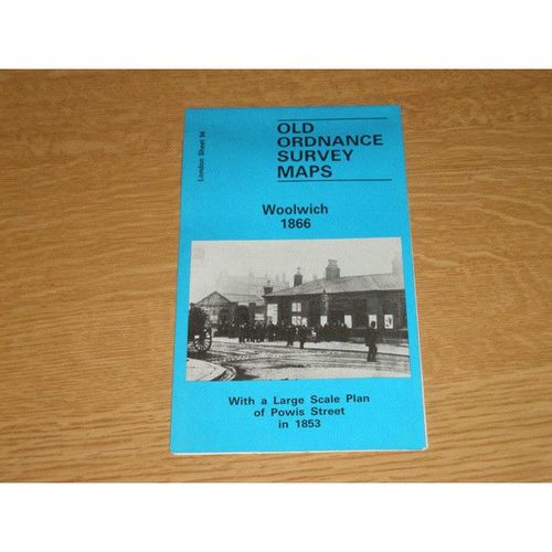 Reprint Old Ordnance Survey Map - Woolwich 1866 - London Sheet 94