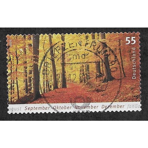 GER 2006 55c (S/A) ' AUTUMN ' FINE USED (EBID54-189)