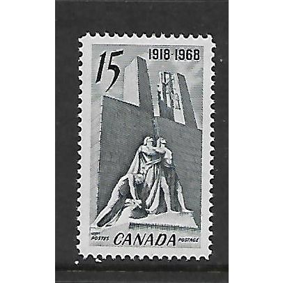 CANADA 1968 15c ARMISTICE MONUMENT SG 629 M / MINT
