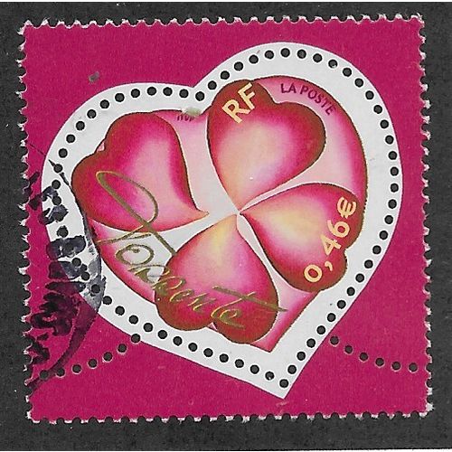 FRA 2003 46c 'ST VALENTINES DAY' FINE USED (EBID62-105)