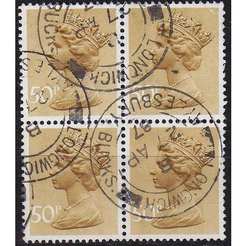 ENGLAND GREAT BRITAIN [1977] MiNr 0731 ( O/used ) [03] Machin 4er