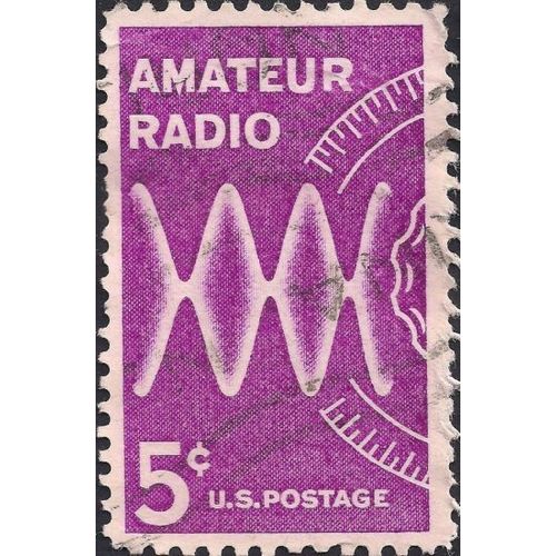 USA, Amateur Radio, violet 1964, 5c