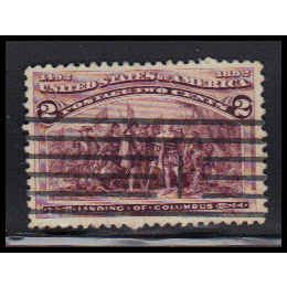 Used 231 2c Landing of Columbus Fine K0907