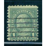 Used 581 1c Benjamin Franklin Average Plus A16268