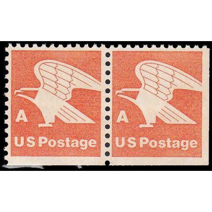 1736 15c A Eagle Fine MNH Dry Gum BPS Hor Pair BR V4672