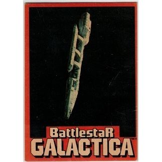 BATTLESTAR GALACTICA ' WONDER BREAD ' card # 13 GALACTICA (1978)