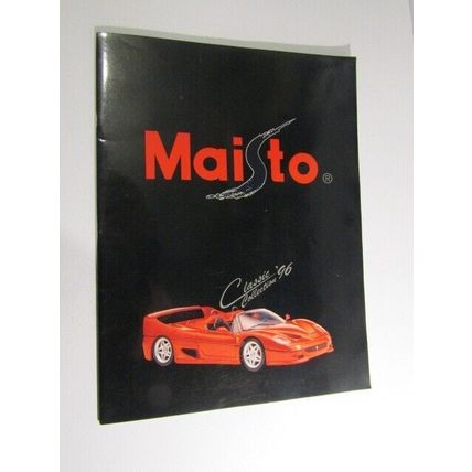 Maisto Model Car - Motorcycle Catalogue 1996 Classic Collection (Auto)