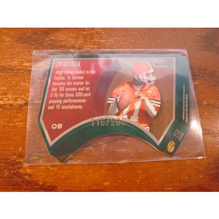 1999 Playoff Absolute Honors, #'d 126/200, TY DETMER, #AH24, Die cut