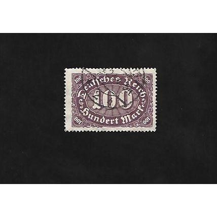 GERMANY STAMP - 100. #GER/01