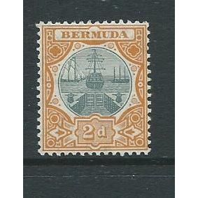 bermuda stamps sg39 hm sg 39 multiple crown ca