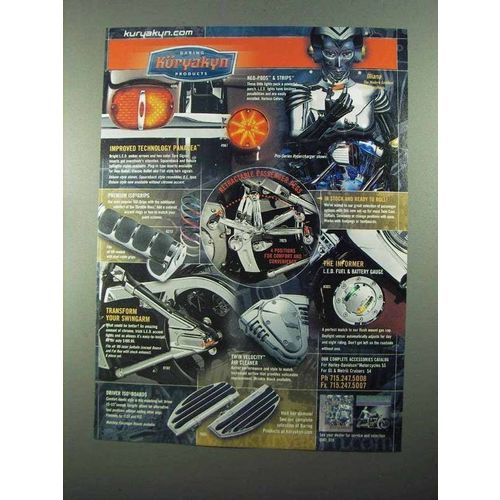 2004 Kuryakyn Motorcycle Products Ad - Technology Panacea