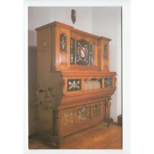 Belgian Barrel Piano Postcard CH1