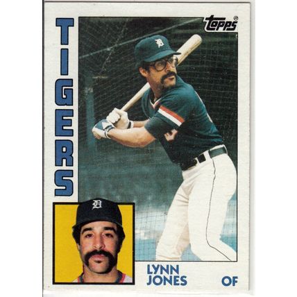 1984 Topps baseball card 731 Lynn Jones