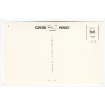 The River Wharfe and Kettlewell Postcard North Yorkshire 0716