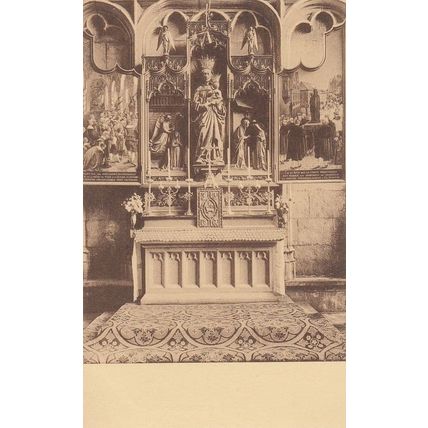 Liege Basilique St Saint Martin Antique Postcard