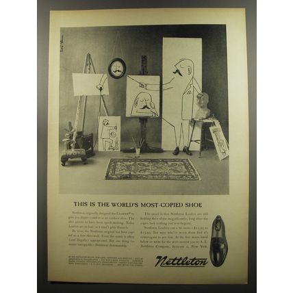 1953 Nettleton Shoes Ad - photo by Bert Stern - world's most copied
