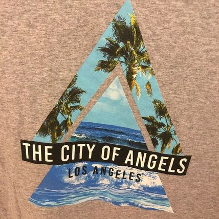 New Gray City of Angels Los Angeles Men's Small T-Shirt