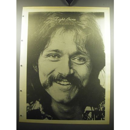 1974 Jesse Colin Young Light Shine Album Advertisement