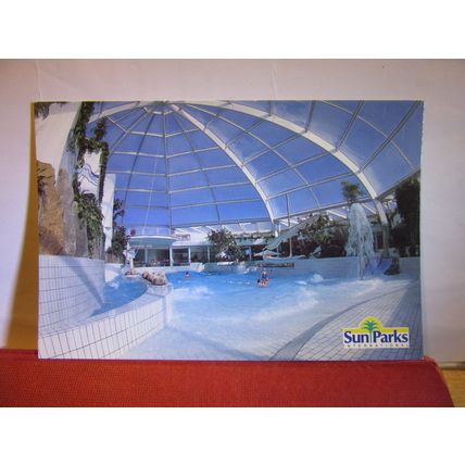 SUN PARKS, DE HAAN, OOSTDUINKERKE, BELGIUM unused postcard dated 1991 #
