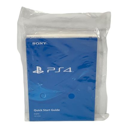 SONY Playstation 4 PS4 Sealed Quick Start Guide & Safety Guide Brand New