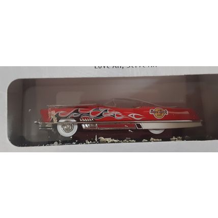 2001 Hot Wheels Bizzaro 100% Hard Rock Cafe Limited Edition Red Real Riders