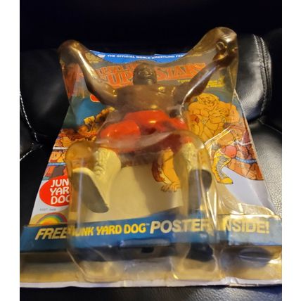 wwf ljn wrestling superstars junk yard dog grey chain wrestling figure