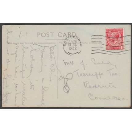 The Western Lawns, Eastbourne, Sussex, 1922 - RP Postcard
