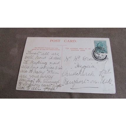 1903 fr Postcard - The Waterfall - Ramsgate, Kent