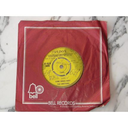 The Emotions -Echo /Come Dance Baby Demonstration Sample 7" 45rpm Vinyl Record