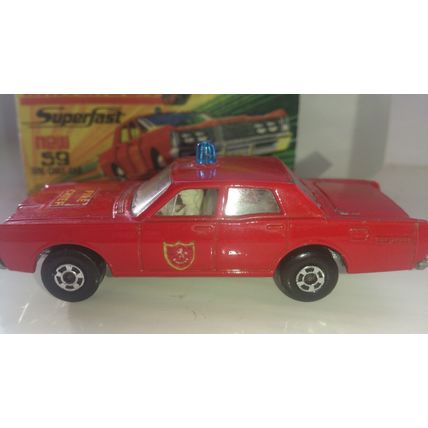 Matchbox Superfast No59 Fire Chief car