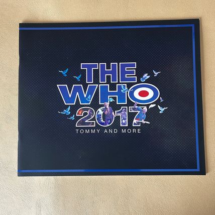 THE WHO 20 page Tour Programme 2017 Tommy & More Townshend Daltrey MINT LotsPics