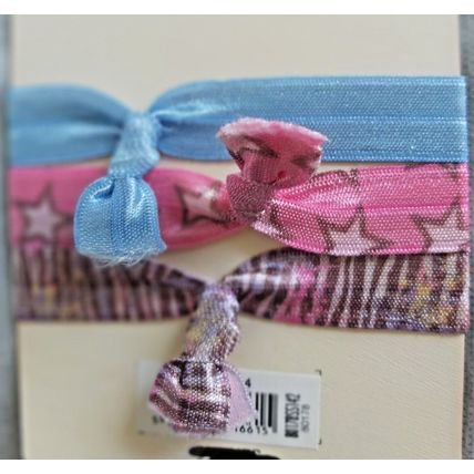 3X Knotted Hairband Wristband Bracelet Elastic Hair Band Wrist Strap Unisex set3