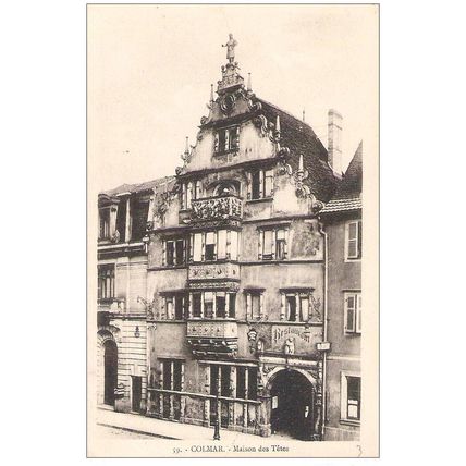 68 - Colmar - maison des têtes